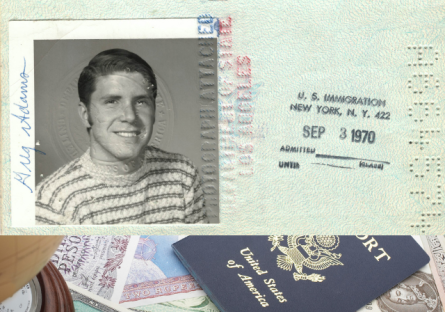 Image of Greg Adams passport