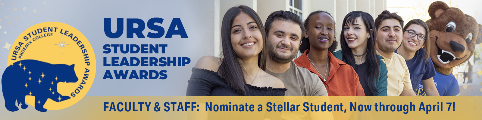 Nominate a Phoenix College Student for the URSA Awards