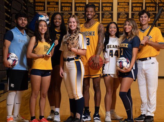 Stay up to date with Phoenix College Athletics!