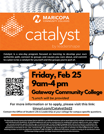 Catalyst Flyer