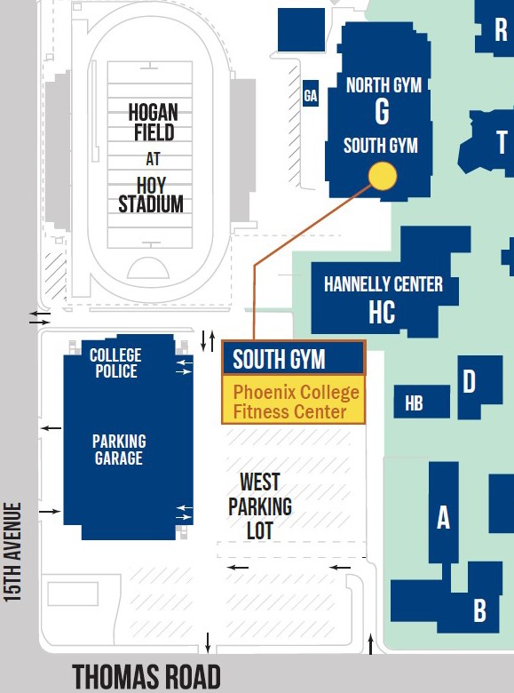 Fitness Center at Phoenix College