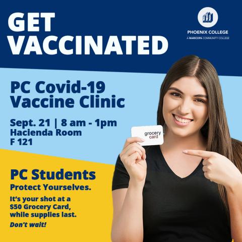 Get Vaccinated on September 21 Get Vaccinated on September 21
