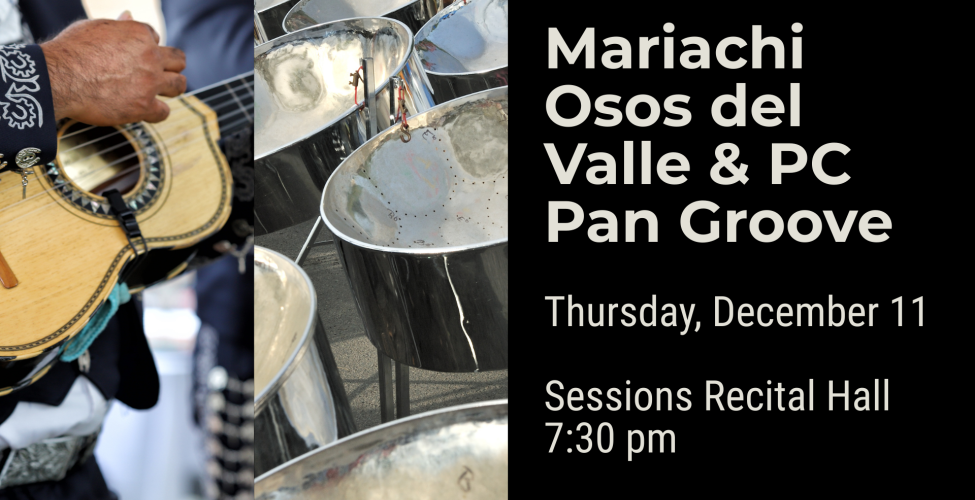 Mariachi and Steel Pan Concert on 12/11