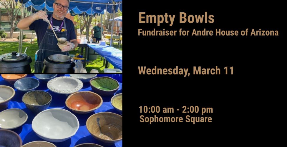 Empty Bowls will take place on March 11, 2026