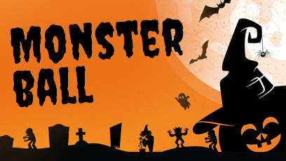 Bring the whole family to MONSTER BALL, on Oct. 29, starting at 5 pm.