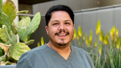 Phoenix College student Israel Vail Cruz was awarded the prestigious ASCP scholarship and is pursing his career in the Medical Laboratory Sciences