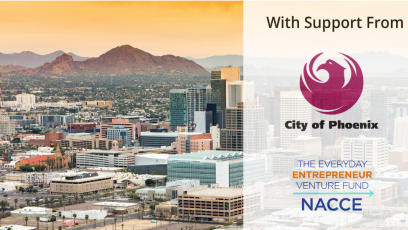 NACCE Logo and Image of City of Phoenix Skyline