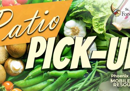 Experiencing Food Insecurity?  Check out "Patio Pick-Up" Days at Phoenix College, which include fresh produce!