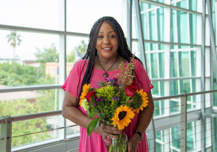 Phoenix College Psychology Professor Dr. Debbie Webster was Distinguished Teaching Award recipient in 2022