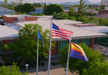 Phoenix College Hannelly Center Flags