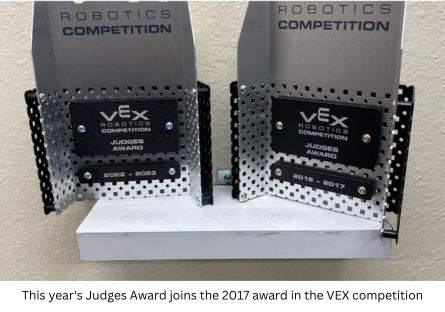 The Judge's Awards on display 