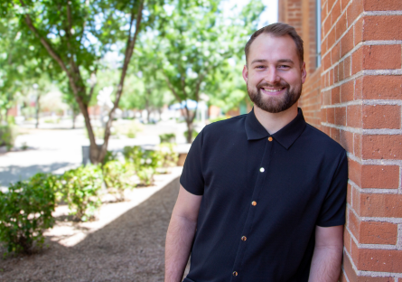 Phoenix College graduate Jonathan Wisman represented his May 2025 graduating class at commencement as student speaker. 