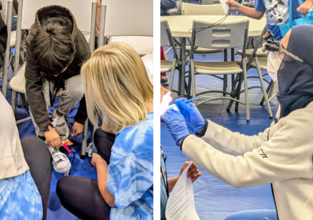 Students receive dental screenings