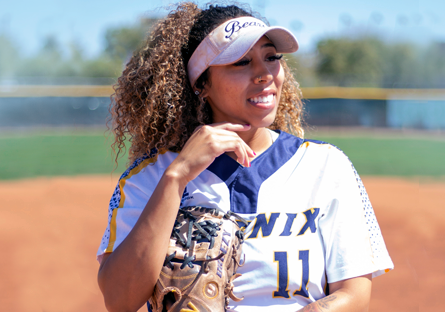 Softball Pitcher Brianna "Breezy" Hardy has been Named Decorated Athlete in NJCAA, Phoenix College History