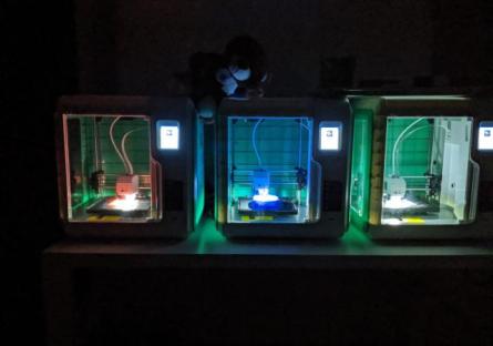 3D Printers at Night