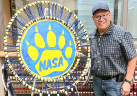 Phoenix College student Melvin Pastores returned to school for a social work degree and became President of the Native American Student Association.