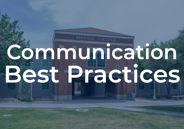 Communication Best Practices over PC H Building