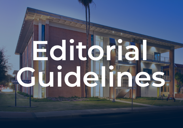 Editorial Guidelines over Physical Sciences Building