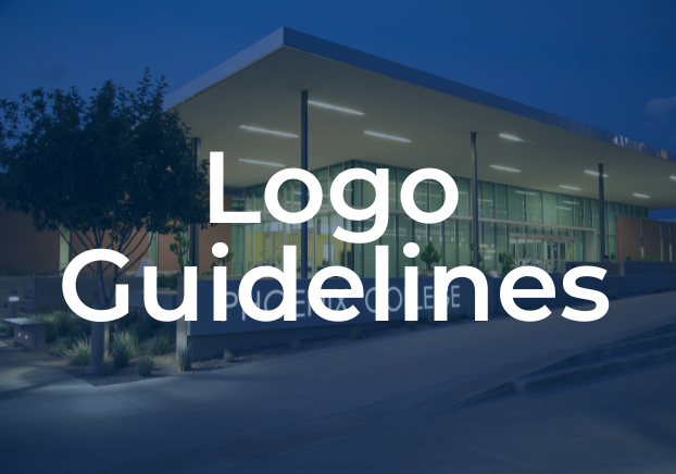 Logo Guidelines over PC Hannelly Center Building